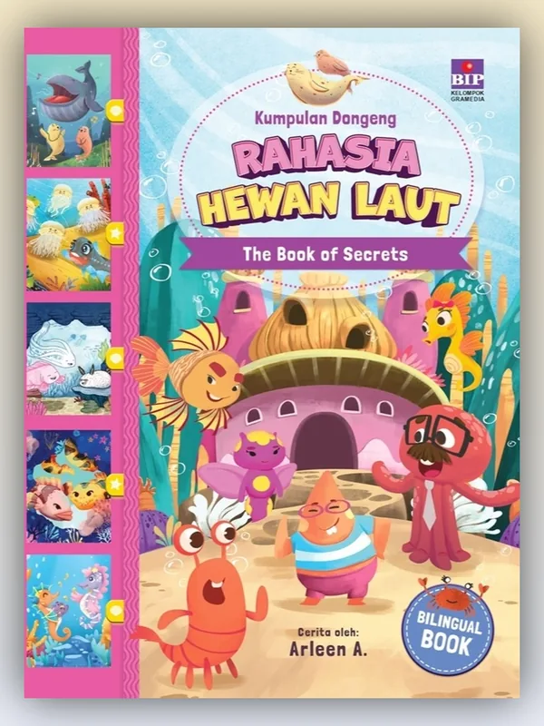 Sampul Kumpulan Dongeng Rahasia Hewan Laut