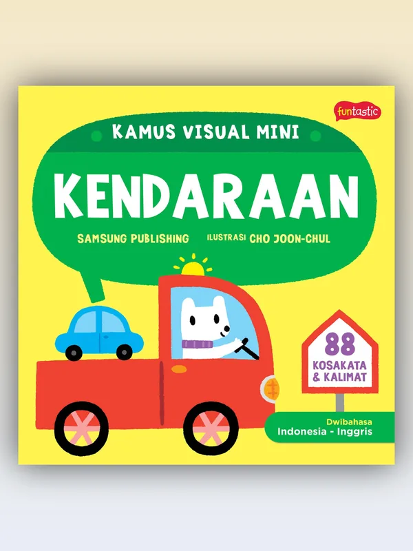 Sampul Kamus Visual Mini - Kendaraan