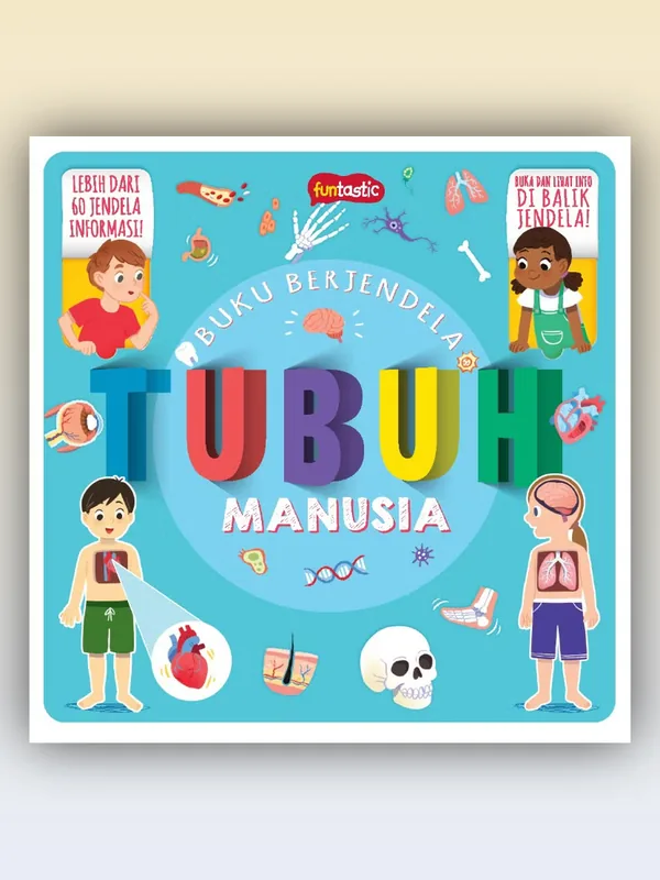 Sampul Buku Berjendela - Tubuh Manusia