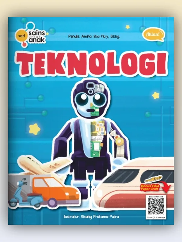 Sampul Seri Sains Anak: Teknologi