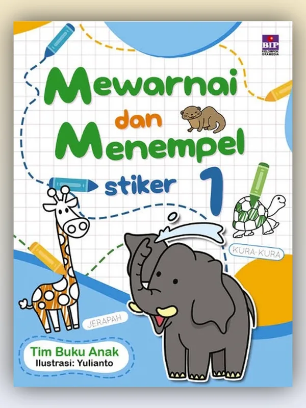 Sampul Mewarnai dan Menempel Stiker 1