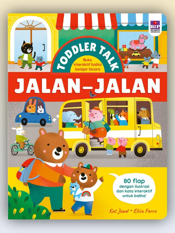 Sampul Toddler Talk Jalan-Jalan
