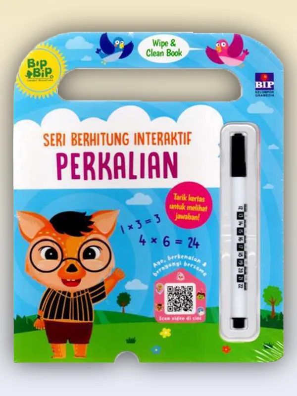 Sampul Seri Berhitung Interaktif: Perkalian