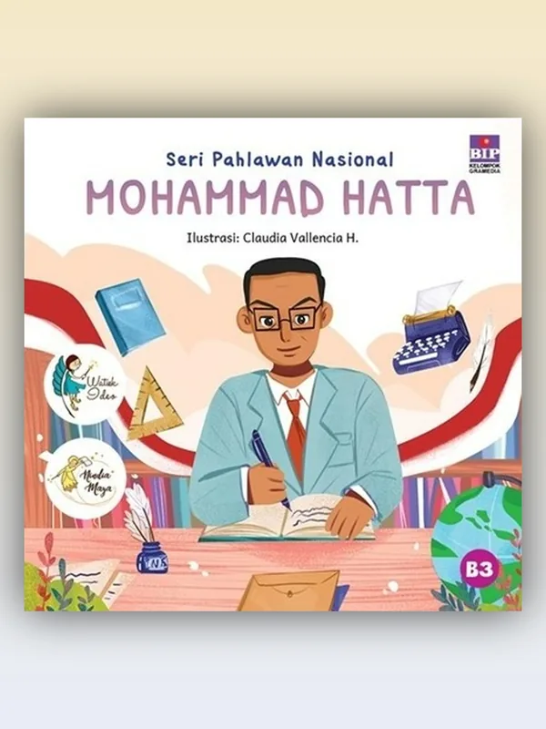 Sampul Seri Pahlawan Nasional: Mohammad Hatta