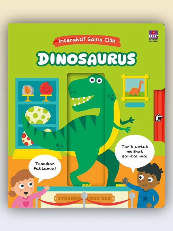 Sampul Interaktif Sains Cilik: Dinosaurus