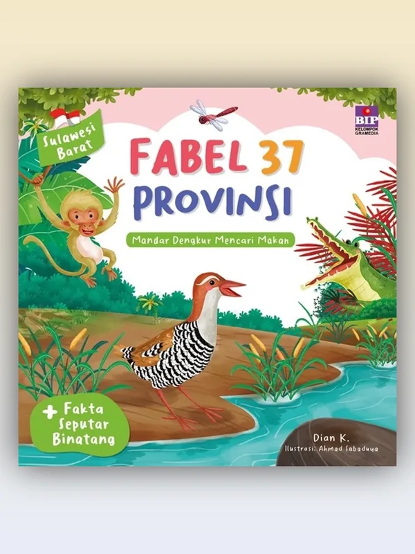 Sampul Fabel 37 Provinsi - Sulawesi Barat: Mandar Dengkur Mencari Makan