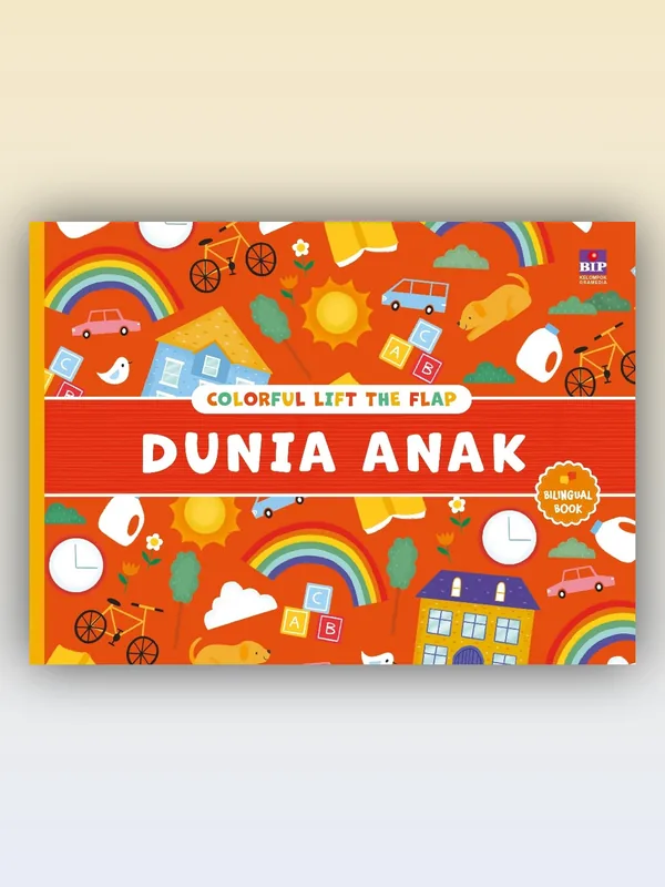 Sampul Colorful Lift the Flap: Dunia Anak