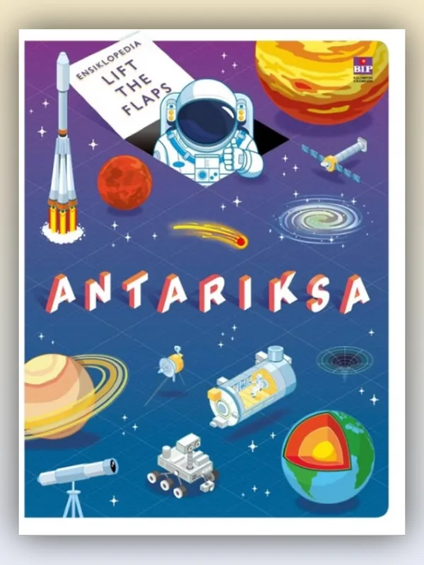 Sampul Ensiklopedia Lift the Flap: Antariksa