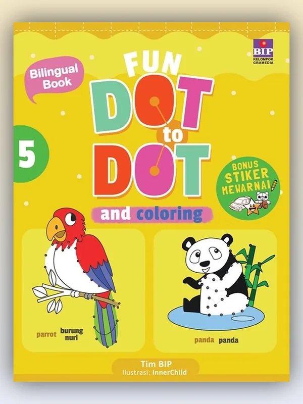 Sampul My Dot to Dot and Coloring 5