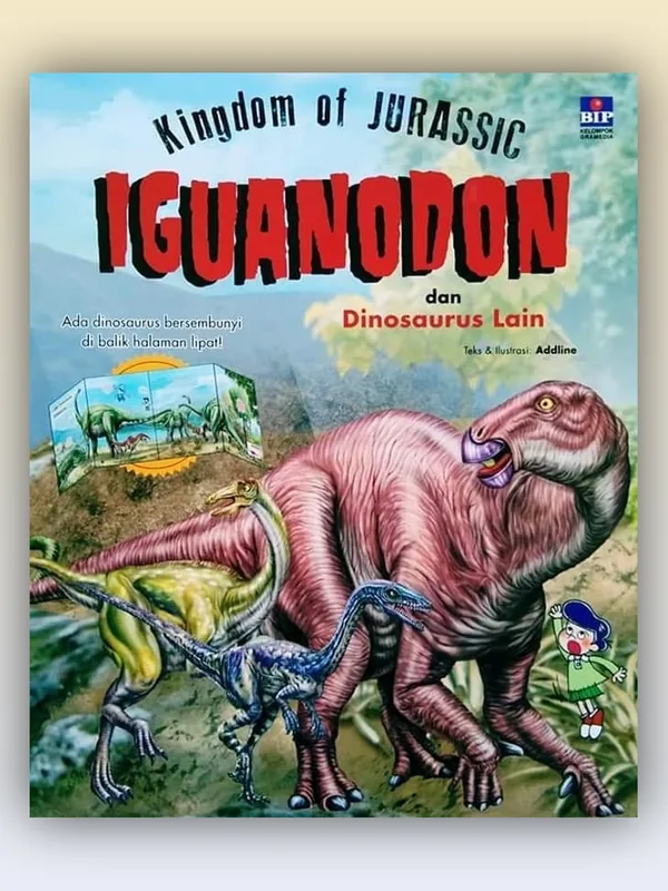 Sampul Kingdom of Jurassic : Iguanodon dan Dinosaurus Lain
