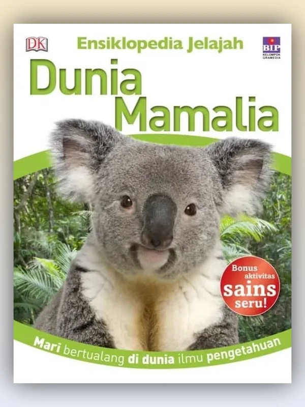 Sampul Ensiklopedia Jelajah Dunia Mamalia