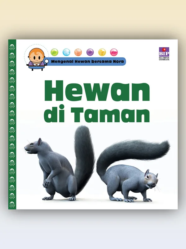 Sampul Mengenal Hewan Bersama Nora: Hewan di Taman
