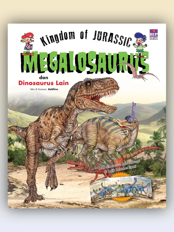 Sampul Kingdom of Jurassic: Megalosaurus