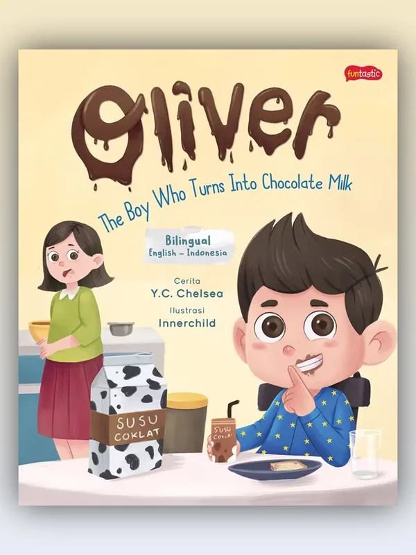 Sampul Oliver - The Boy Who Turns into Chocolate Milk