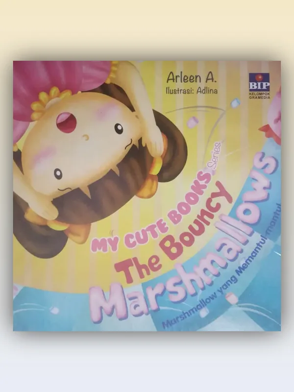Sampul My Cute Books: Marshmallow yang Memantul-mantul