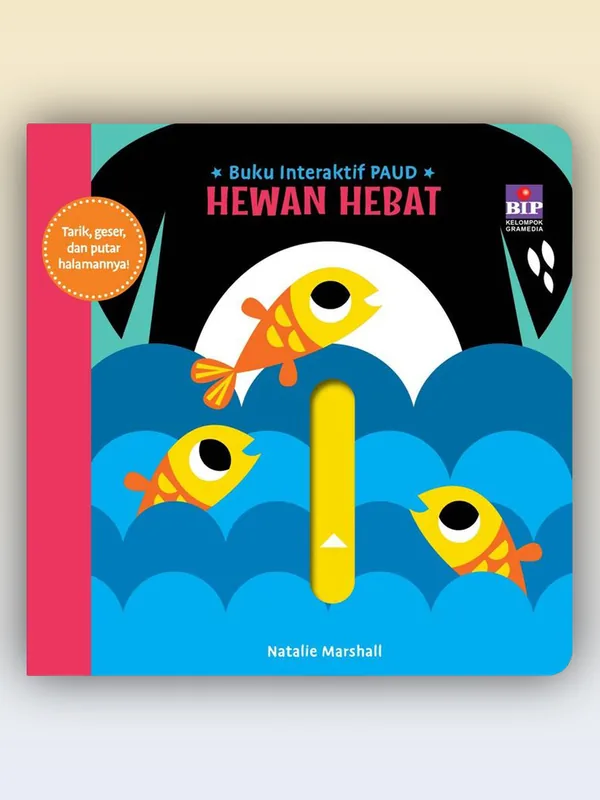 Sampul Buku Interaktif PAUD: Hewan Hebat