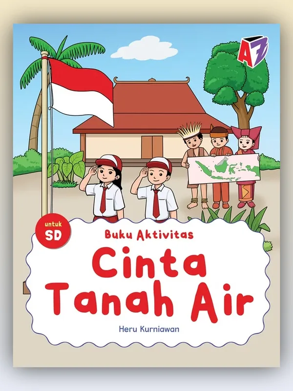Sampul Buku Aktivitas: Cinta Tanah Air