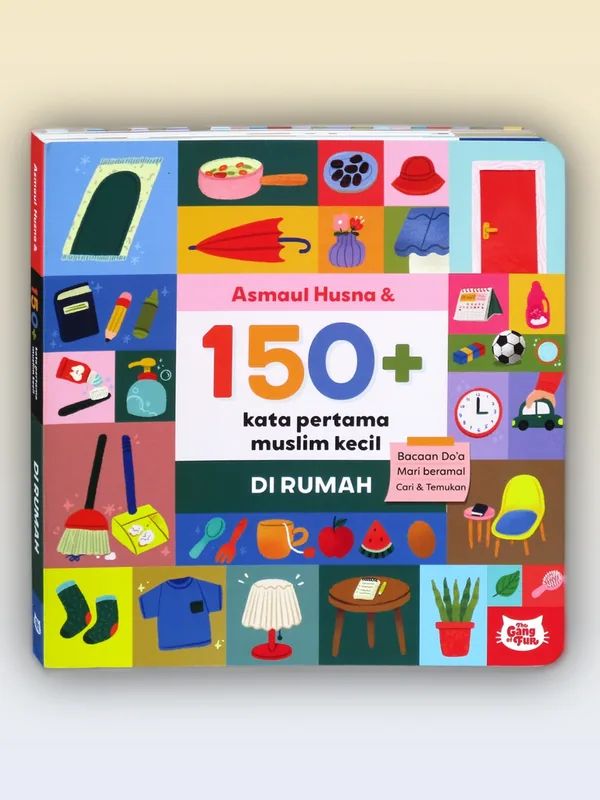 Sampul Asmaul Husna & 150 Kata Pertama Muslim Kecil di Rumah