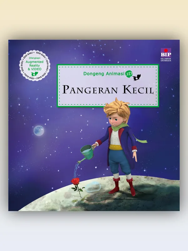 Sampul Seri Dongeng Animasi 3D : Pangeran Kecil