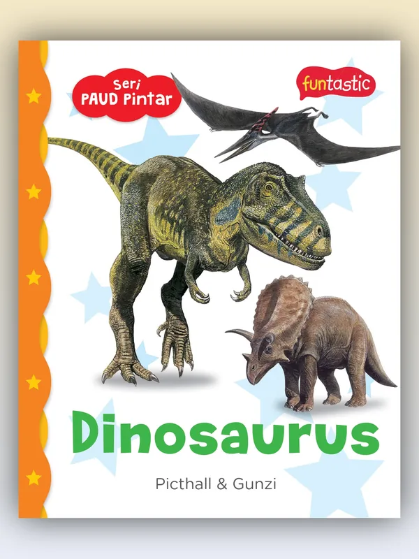 Sampul Seri PAUD Pintar - Dinosaurus