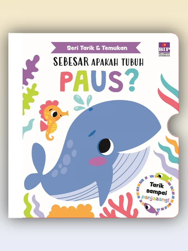 Sampul Seri Tarik dan Temukan: Sebesar Apakah Tubuh Paus?