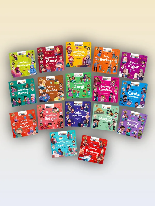 Sampul Seri Adab & Akhlak Anak Muslim