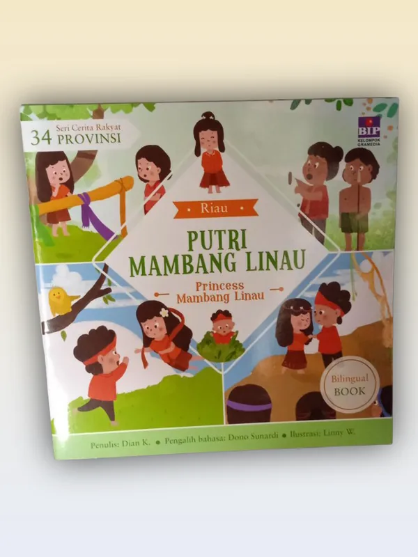 Sampul Seri Cerita Rakyat 34 Provinsi: Mambang Linau