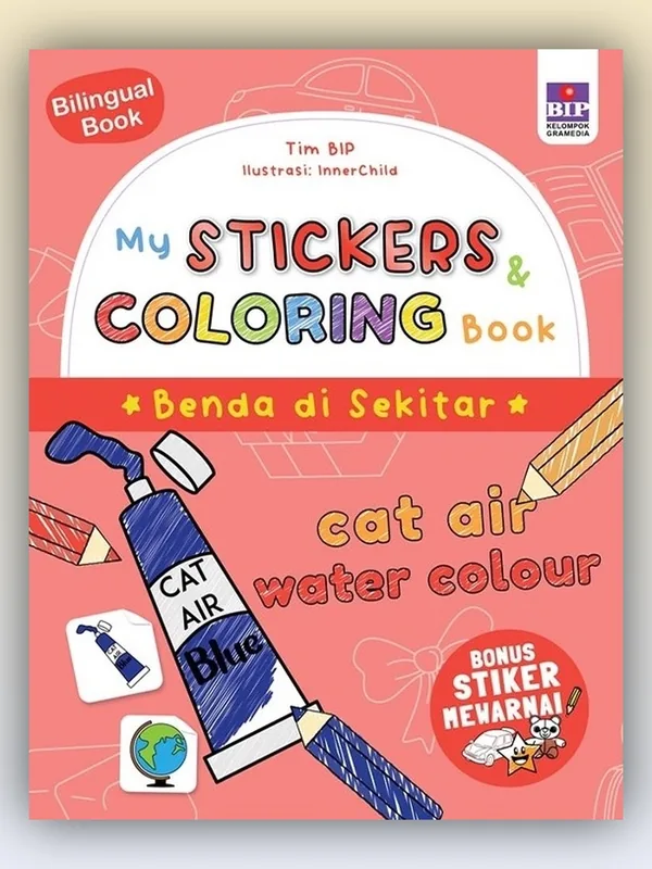 Sampul My Stickers and Coloring Book 2