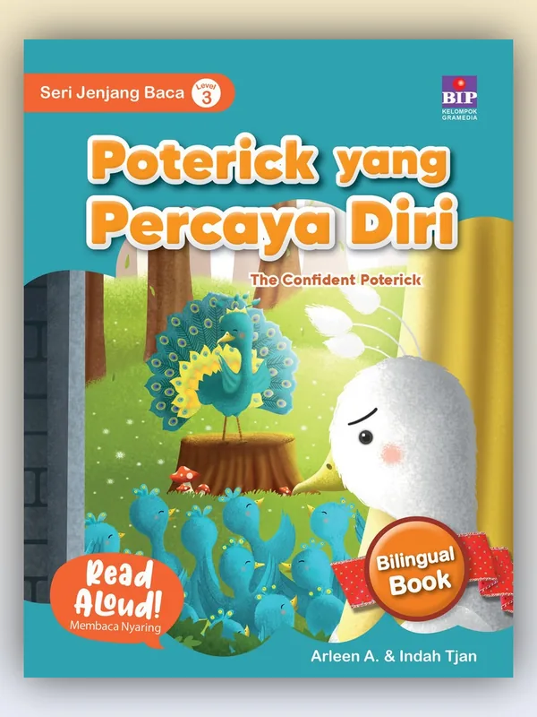 Sampul Seri Jenjang Baca: Poterick yang Percaya Diri