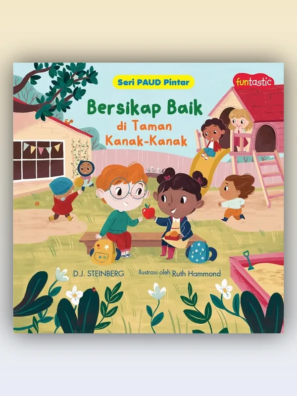 Sampul Seri PAUD Pintar - Bersikap Baik di Taman Kanak-kanak