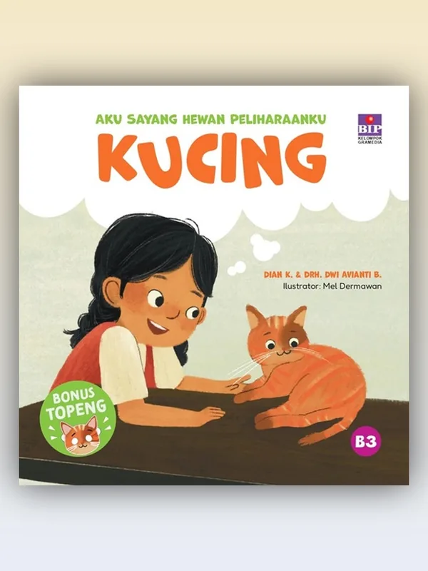 Sampul Aku Sayang Hewan Peliharaanku: Kucing