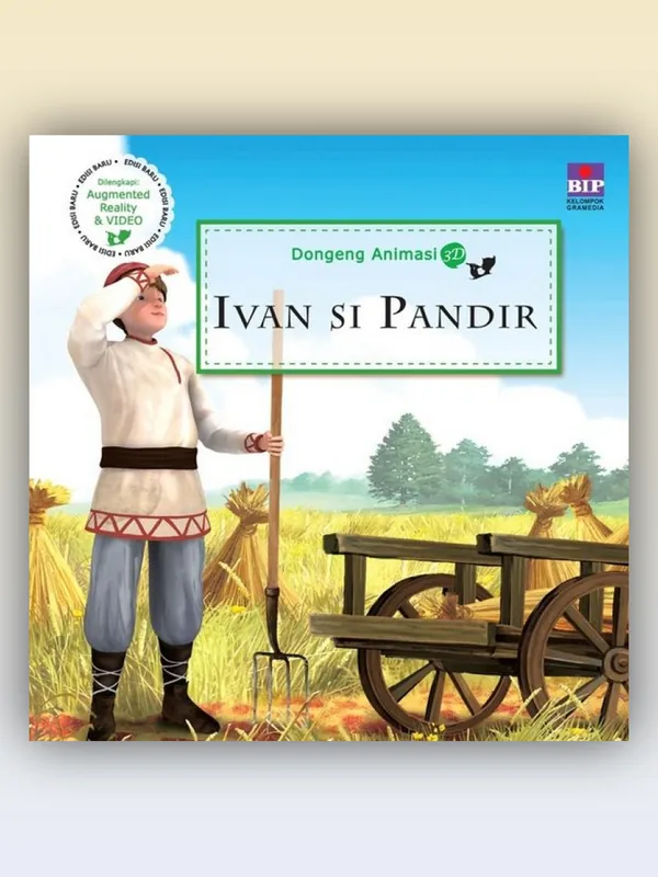Sampul Seri Dongeng Animasi 3D : Ivan Si Pandir