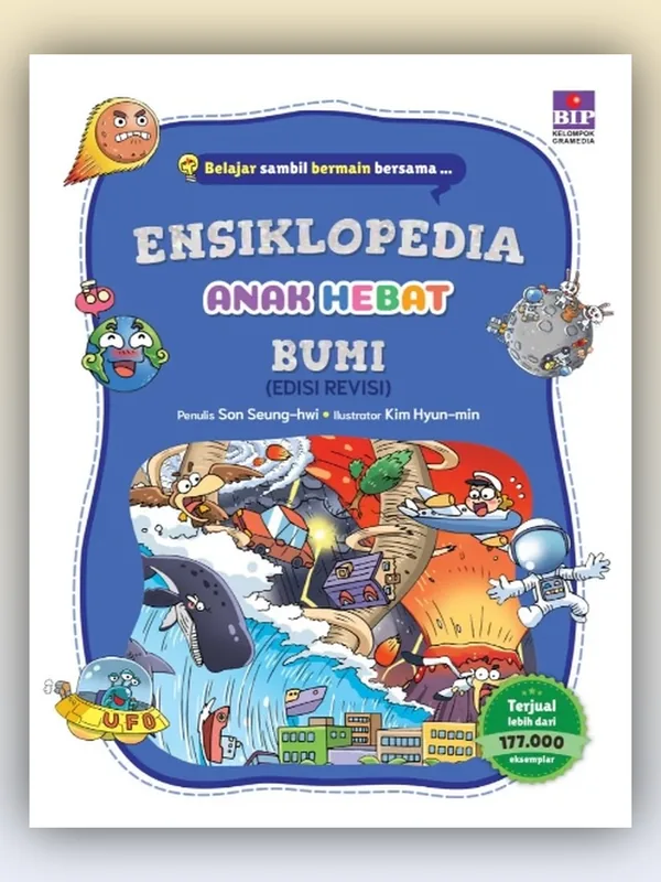 Sampul Ensiklopedia Anak Hebat: Bumi (Edisi Revisi)