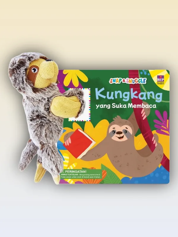 Sampul Snap & Snuggle: Kungkang yang Suka Membaca