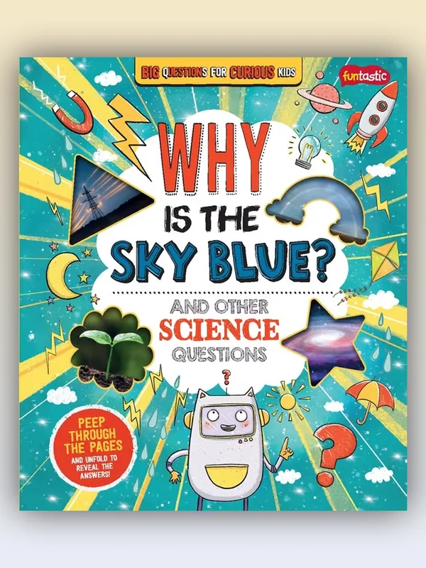 Sampul Big Questions for Curious Kids - Why Is the Sky Blue? And Other Science Questions
