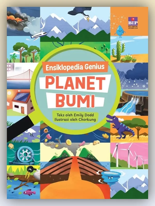 Sampul Ensiklopedia Genius: Planet Bumi