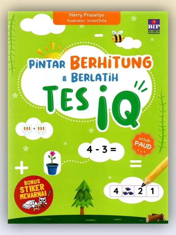 Sampul Pintar Berhitung & Berlatih Tes Iq