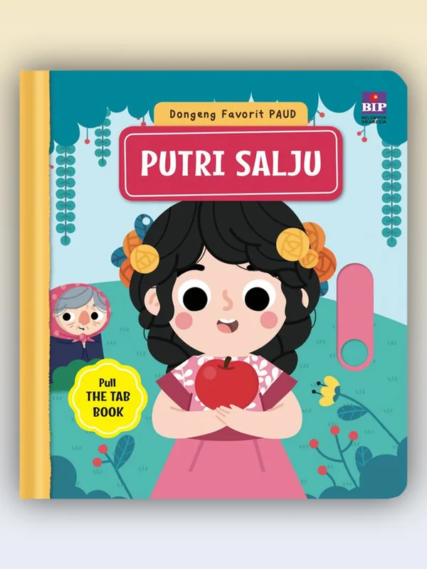 Sampul Dongeng Favorit PAUD: Putri Salju