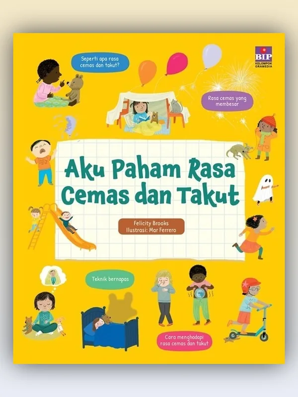 Sampul Aku Paham Rasa Cemas & Takut