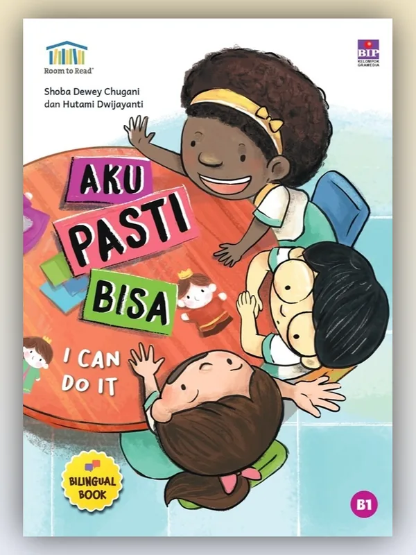 Sampul Aku Pasti Bisa: I Can Do It (Bilingual) Room to Read