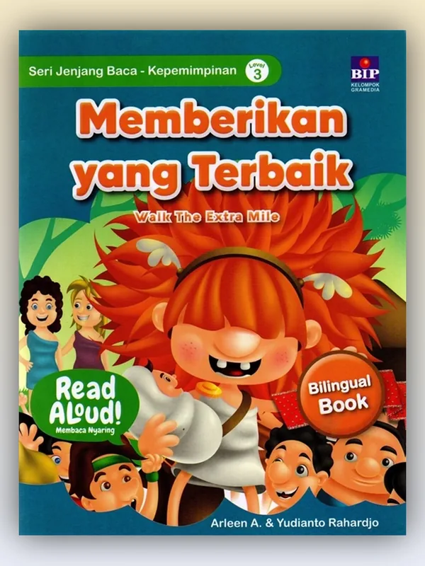 Sampul Seri Jenjang Baca - Kepemimpinan: Memberikan yang Terbaik