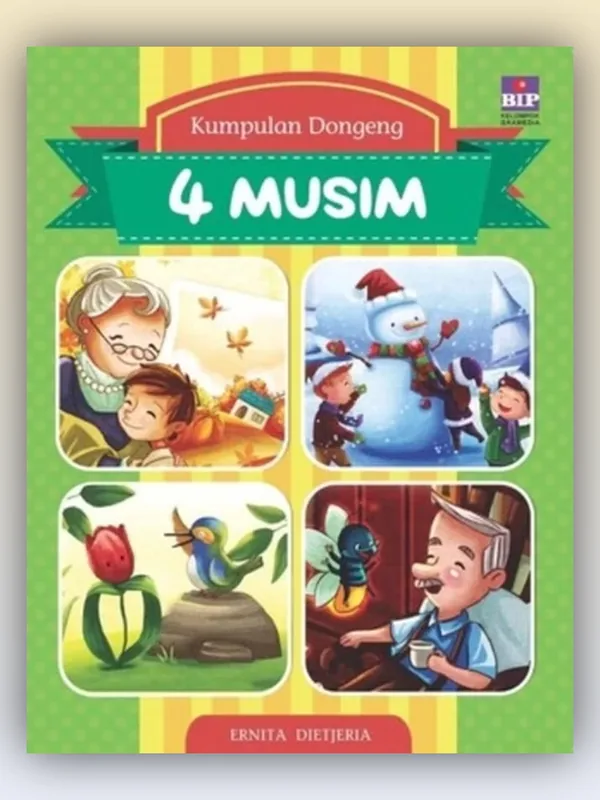 Sampul Kumpulan Dongeng 4 Musim