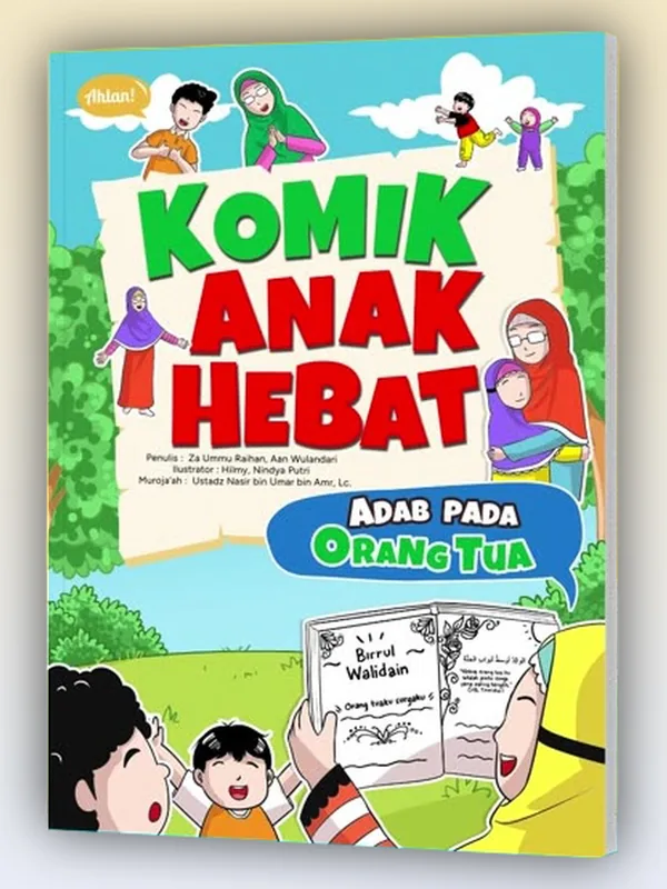 Sampul Komik Anak Hebat: Adab pada Orang Tua