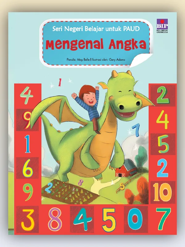 Sampul Seri Negeri Belajar untuk PAUD: Mengenal Angka