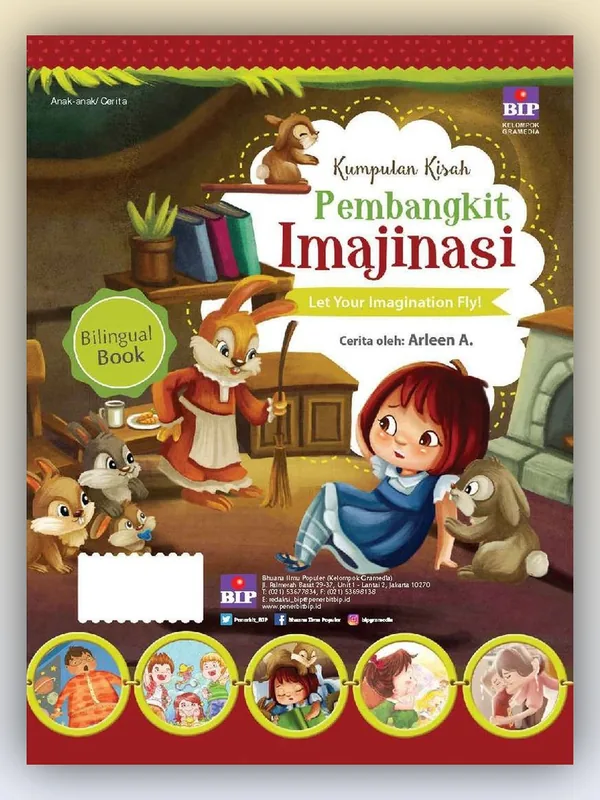 Sampul Kumpulan Kisah Pembangkit Imajinasi