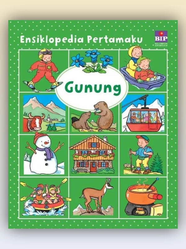 Sampul Ensiklopedia Pertamaku: Gunung