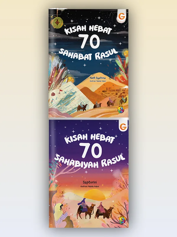 Sampul Seri Kisah 70 Sahabat & Sahabiyah Rasul