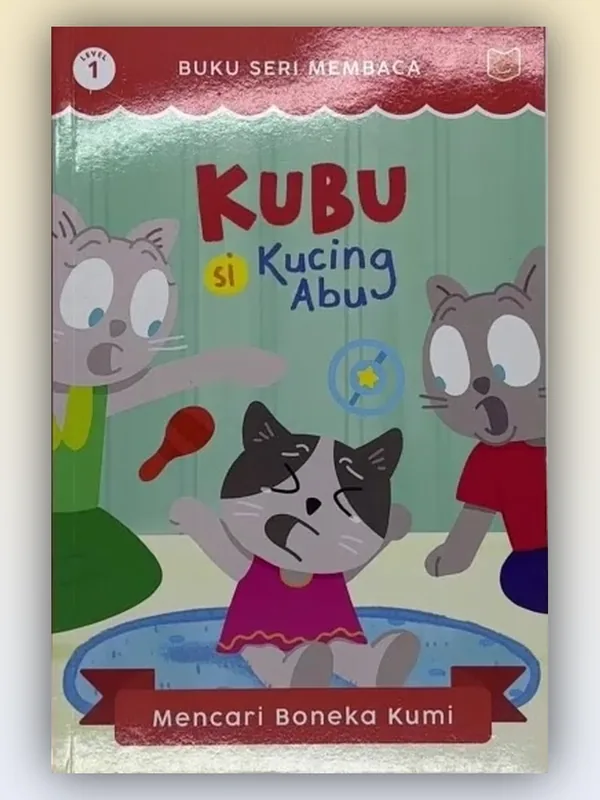 Sampul Seri Kubu Si Kucing Abu Level 1