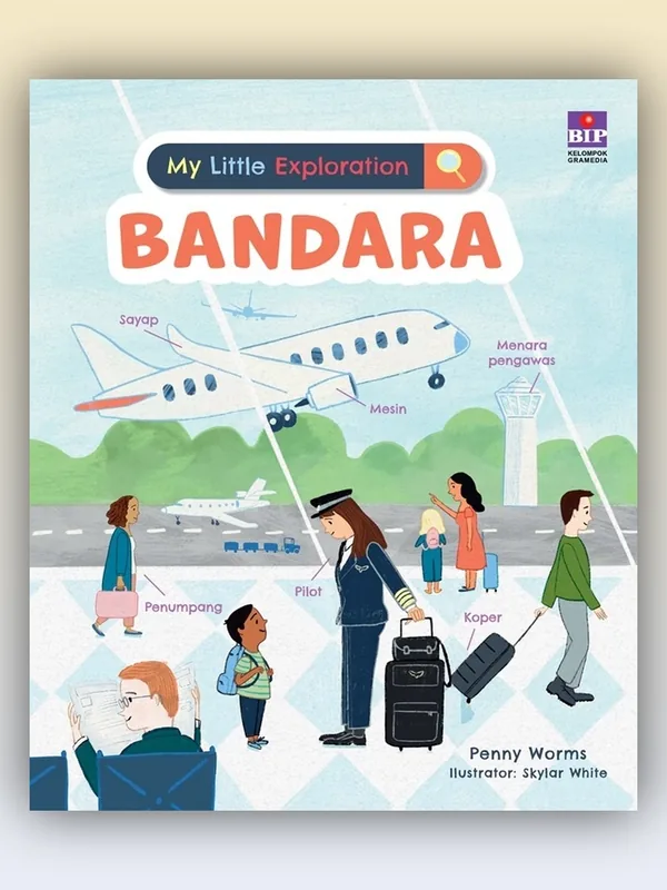 Sampul My Little Exploration: Bandara