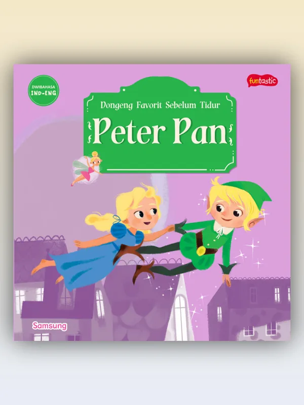 Sampul Seri Dongeng Favorit Sebelum Tidur - Peter Pan